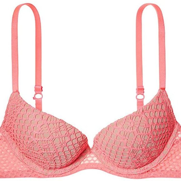 VICTORIA'S SECRET "Very Sexy" After Dark Lightly Lined Plunge Bra NWOT! 32D - Picture 4 of 16